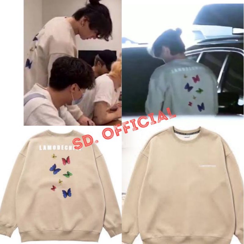 Lamode chief butterfly sweatshirt hotsell