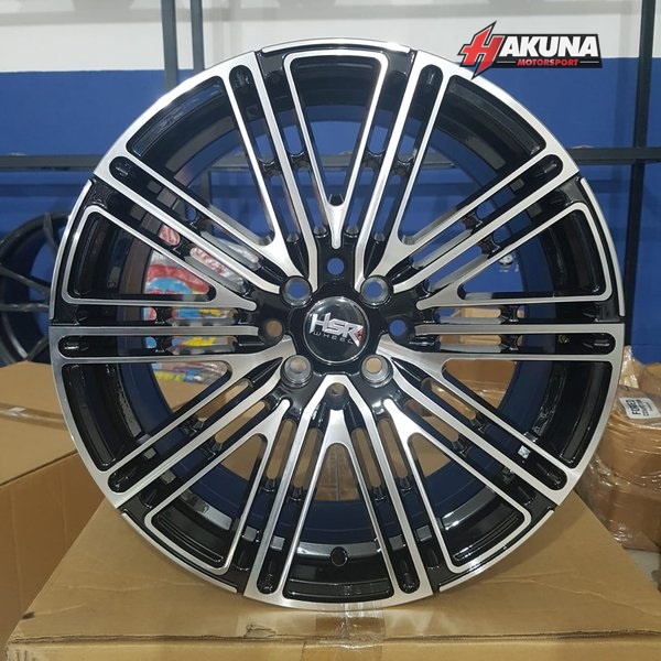 Jual Velg Mobil Murah Ring 17 HSR Model Palang Lubang Baut 4x100-114,3 ...