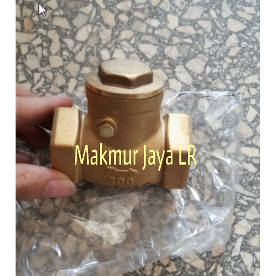 Jual Check Valve 1 1 Inch Kuningan Dcota By Onda Tabook Klep Tabok