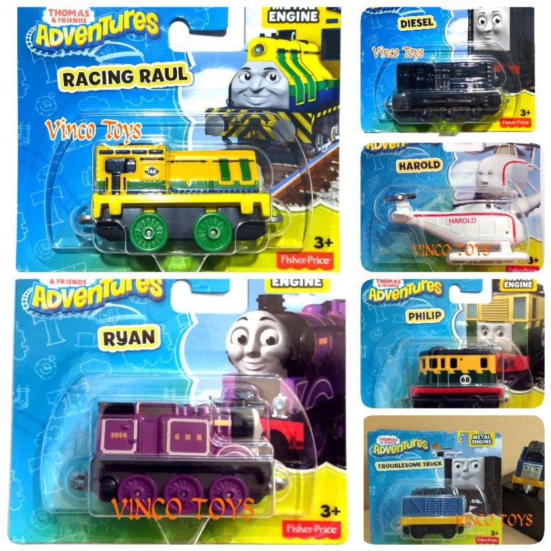 Jual THOMAS AND FRIENDS ADVENTURES Racing raul Diesel philip ...