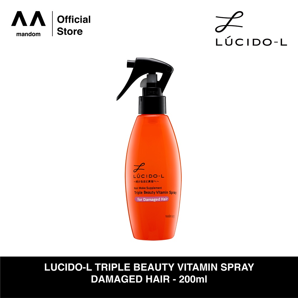 Jual LUCIDO-L Hair Make Supplement Triple Beauty Vitamin Spray For ...
