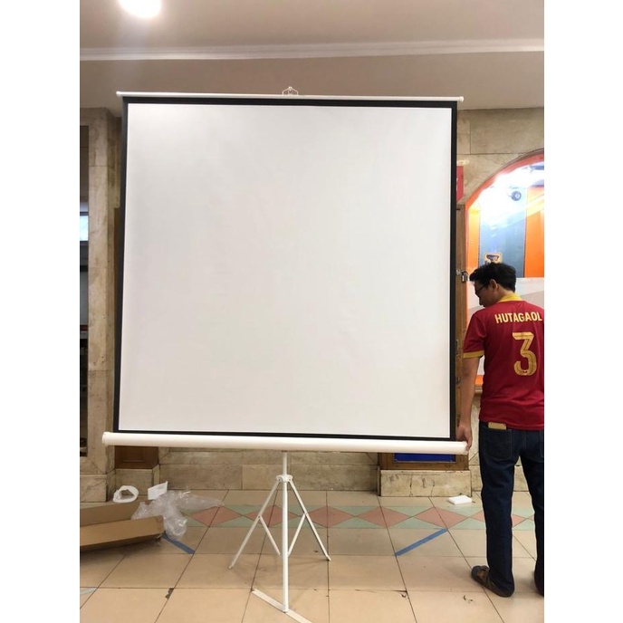 Jual Tripod Screen Projector Layar Proyektor 70 Shopee Indonesia