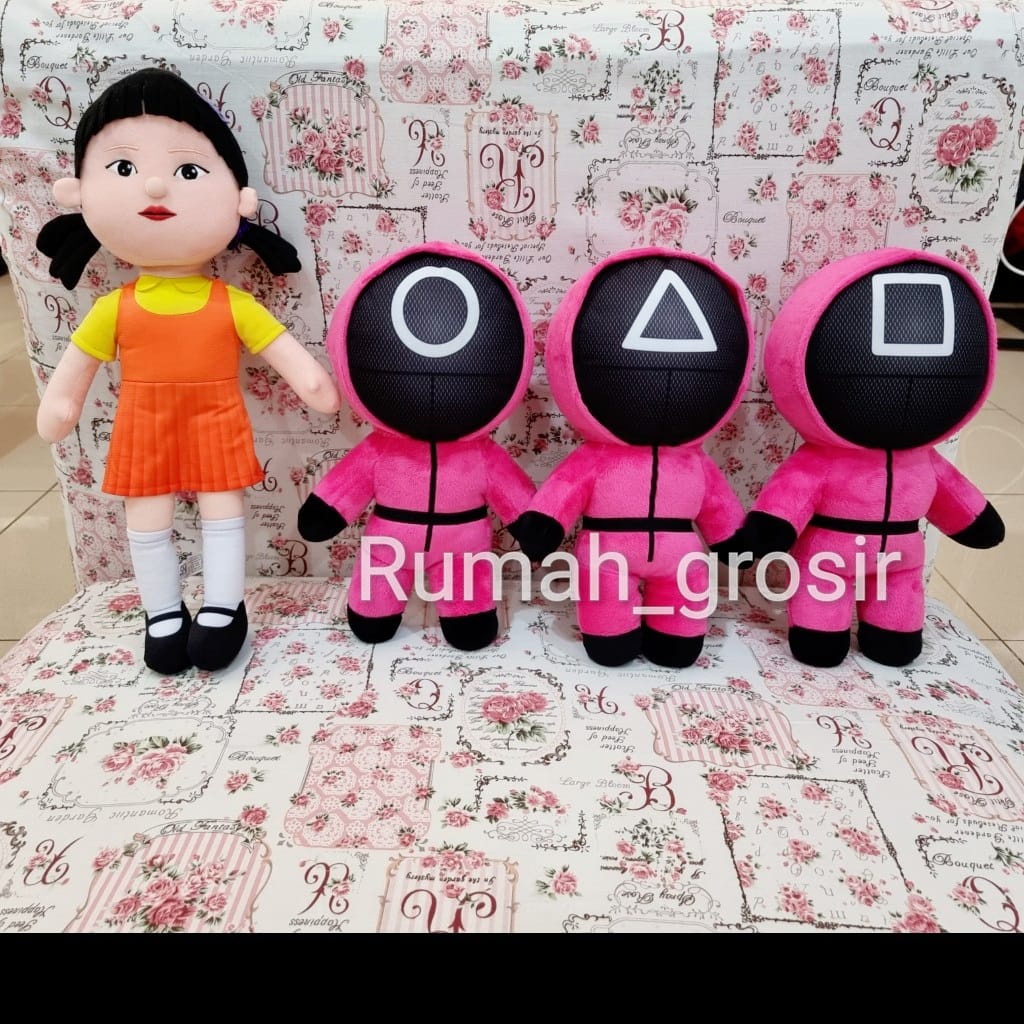 Jual Boneka Squid Game Younghee | Shopee Indonesia