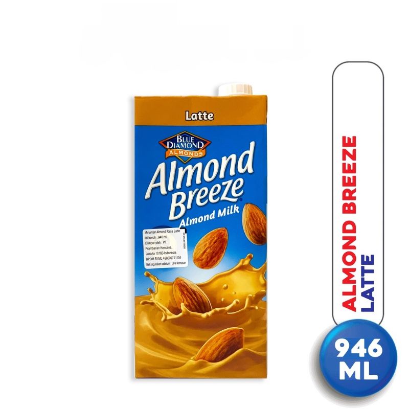 Jual ALMOND BREEZE Almond Milk Latte 946ml Shopee Indonesia