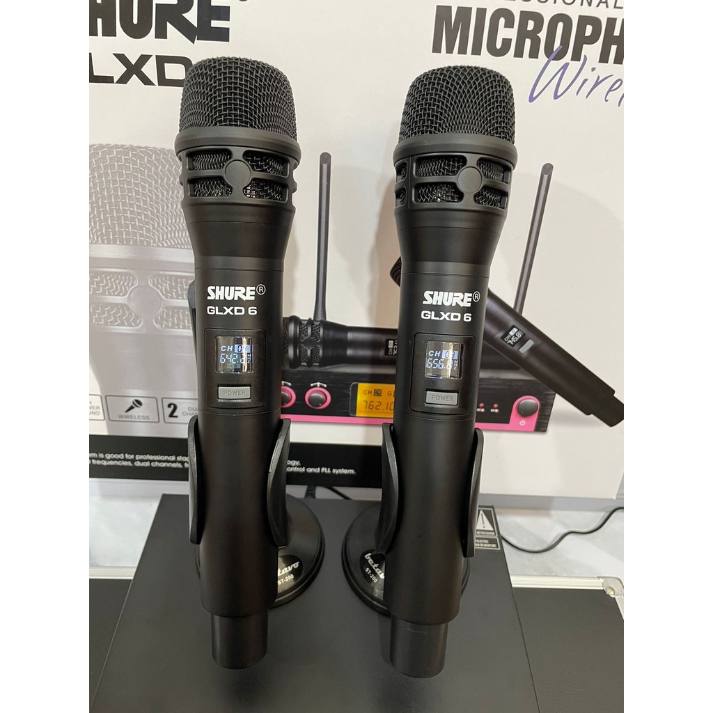 Jual Murah Mic Wireless Shure Ulx Handheld Free Koper Shopee Indonesia