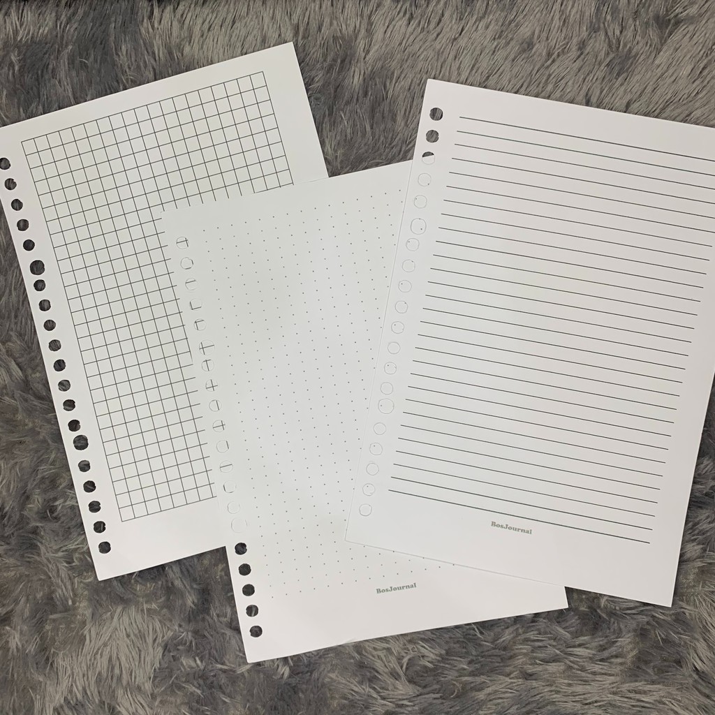 Jual KERTAS BINDER B5 26RING DOTS/GRID/LINES/BLANK | Shopee Indonesia