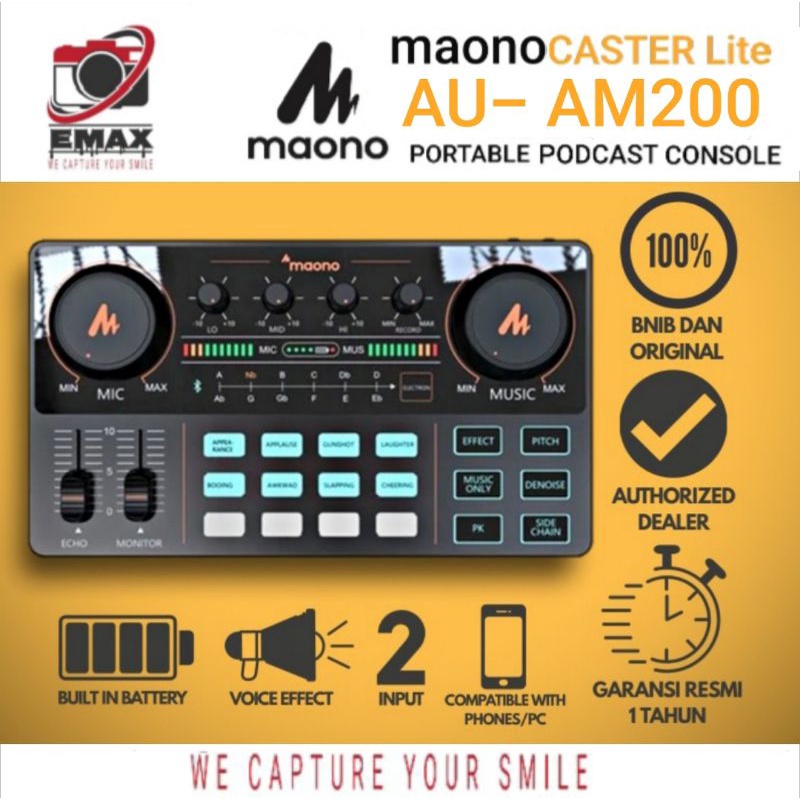 Jual maono CASTER Lite AU AM200 S1 Starter Bundle Kit Audio Mixer