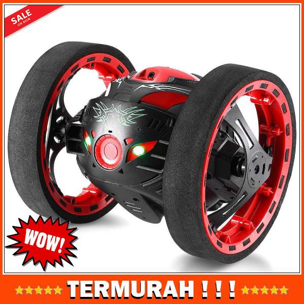 Jual MOBIL REMOTE CONTROL AKROBATIK RC BOUNCE STUNT JUMPING MINI CAR ...