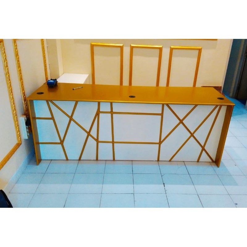 Jual Meja Front Office Meja Resepsionis Furniture Custom Kondisi New ...