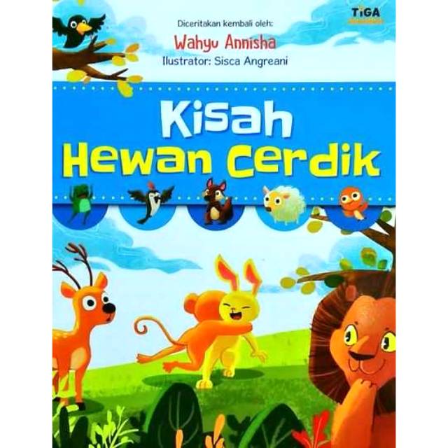 Jual Buku Cerita Kisah Hewan Cerdik Tiga Serangkai Shopee Indonesia