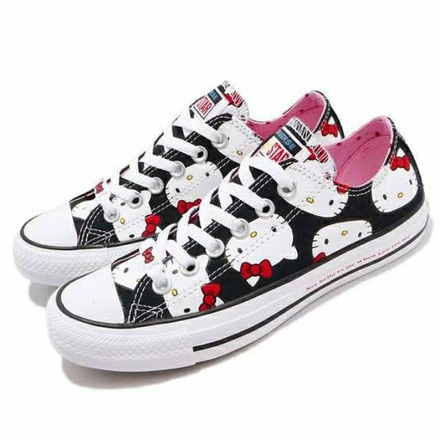 Converse hello kitty black original bnib