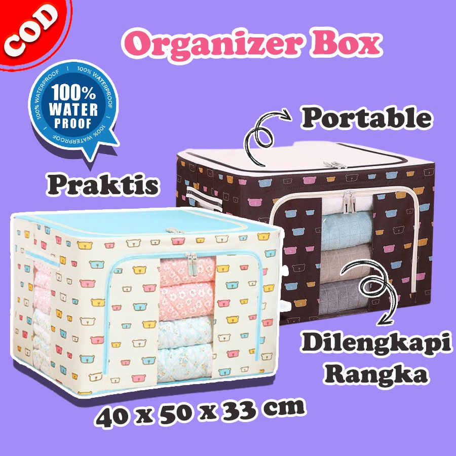 Jual Container Box Baju Bayi Kotak Penyimpanan Serbaguna Wadah ...