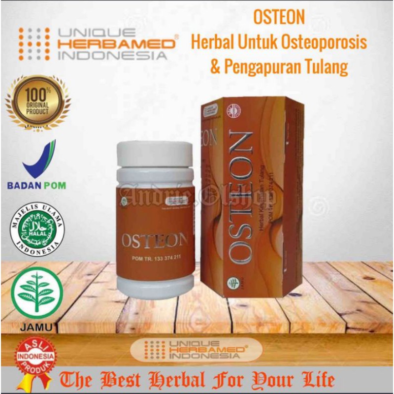 Jual OSTEON HERBAL OSTEOPOROSIS & PENGAPURAN TULANG | Shopee Indonesia