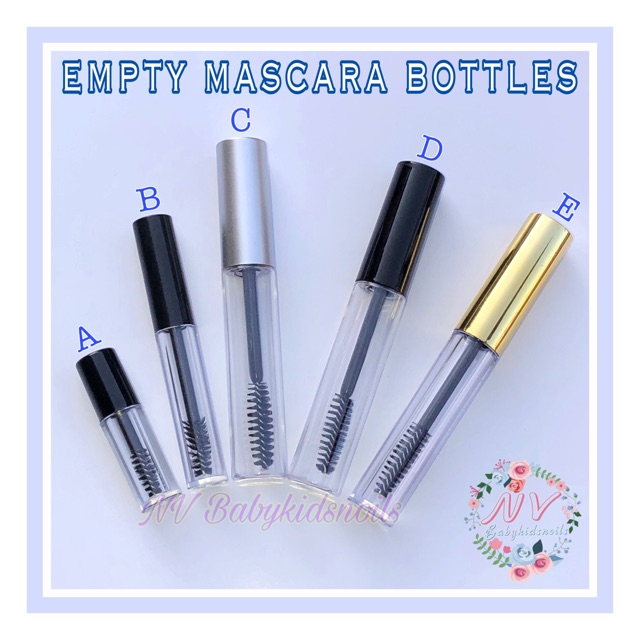 Jual MASCARA BOTTLES / BOTOL MASKARA KOSONG / DIY MASCARA 1ML 3ML 10ML