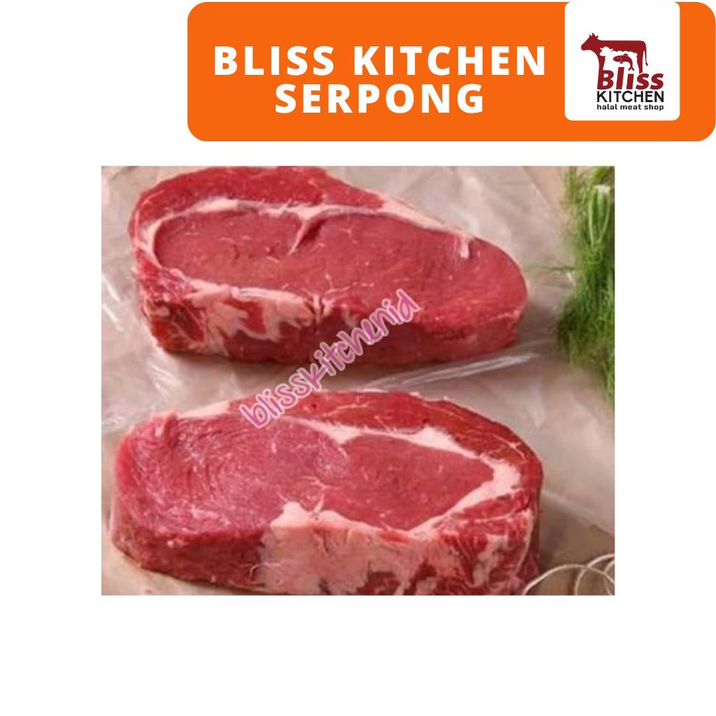 Jual Daging Sapi Impor Aus Rib Eye Cube Roll Beef Steak Grade A 200gr