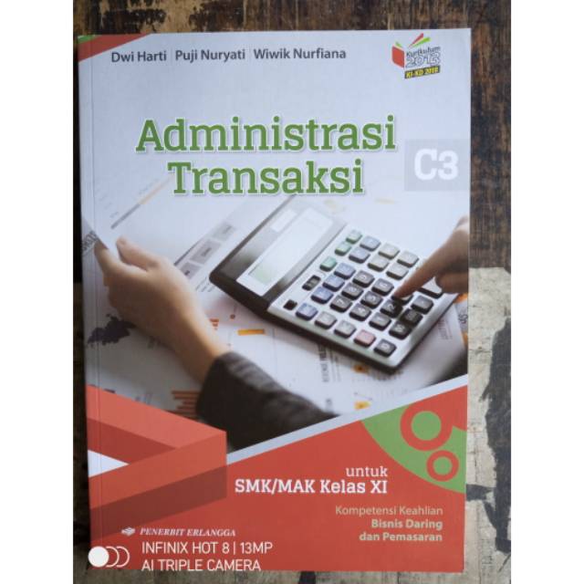 Jual Administrasi Transaksi Kelas 2 Smk/mak (xi) Keahlian Bisnis Dan ...