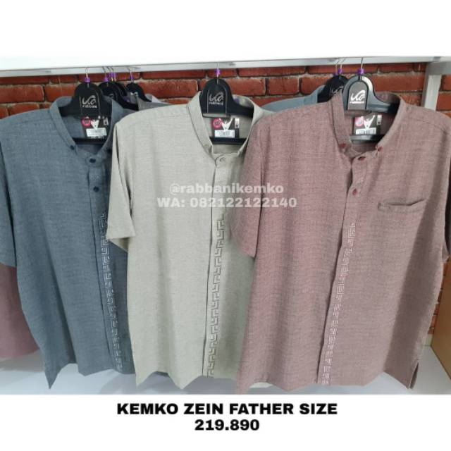 Jual Rabbani-kemeja koko zein father size ( 219.800) | Shopee Indonesia