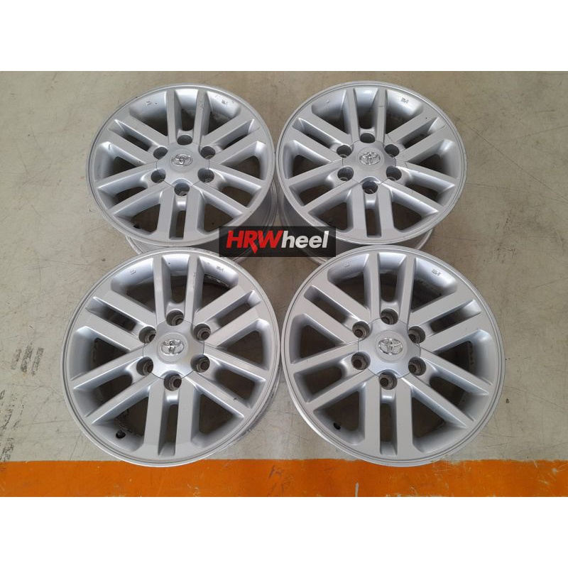 Jual Velg Mobil Bekas Seken Oem Toyota Fortuner Ring Pcd X Silver Shopee Indonesia