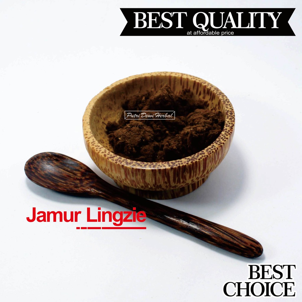 Jual Jamur Lingzhi Bubuk 1 Kg 1000 Gram Serbuk Cendawan Lingzie