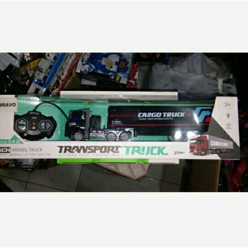 Jual Mainan anak rc truck container remote control truk kontainer ...