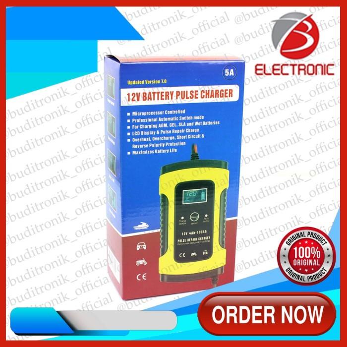 Jual ALAT CAS AKI & REPAIR AKI. Merek FOXSUR 12V.5A UPDATED VERSI 7.0