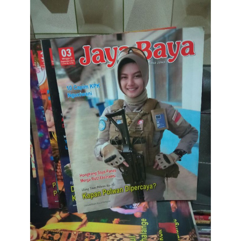 Jual Majalah Jaya Baya Tahun 20195 Buku Shopee Indonesia 3977