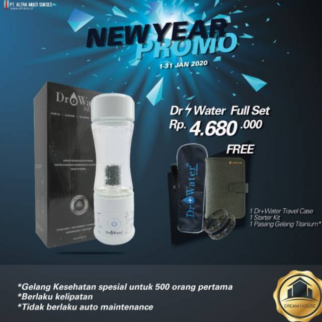 Jual DR WATER ELEKTRIK FULL SET HYDROGEN WATER GENERATOR SPE / PEM ...