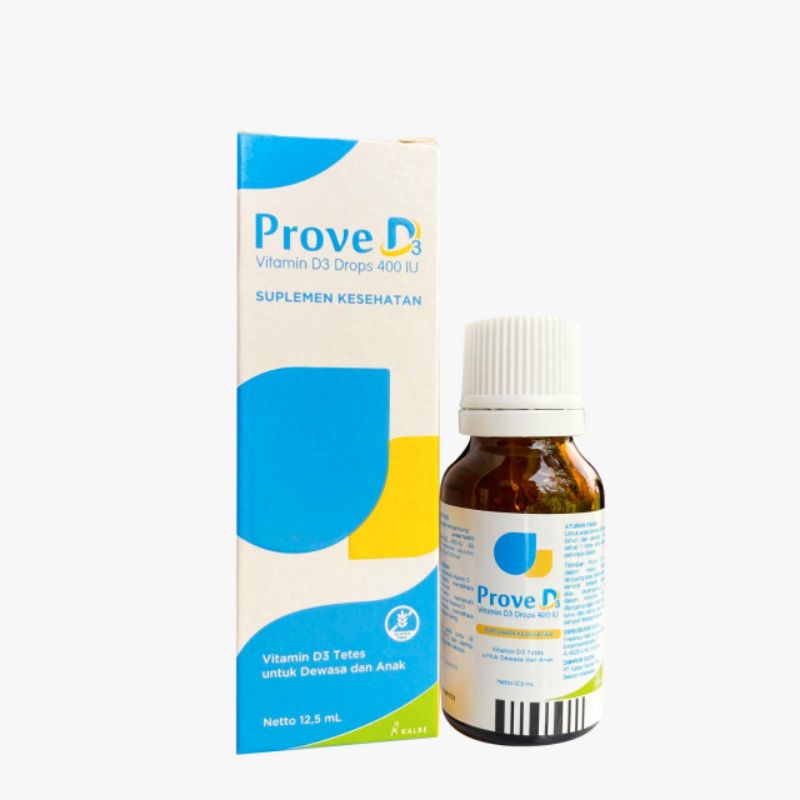 Jual Prove D3 Drop Vitamin D3 400 IU Tetes 12,5 ml Untuk Dewasa dan