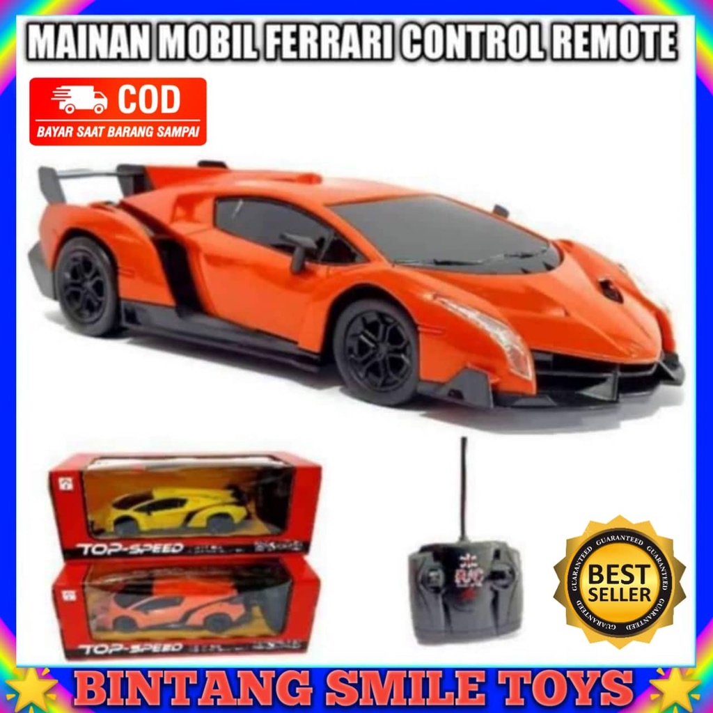 Jual MAINAN MOBIL FERRARI LAMBORGHINII REMOT CONTROL RC STREET RANGER ...