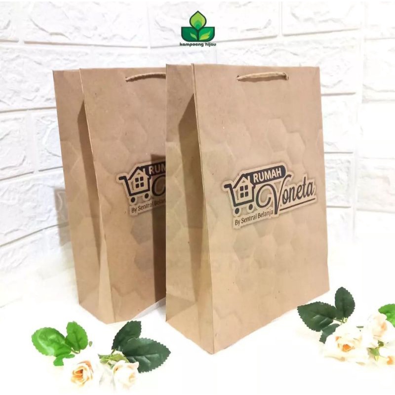 Jual Tas Kertas Paperbag / Custum Desain / Polos / Tas Kemasan