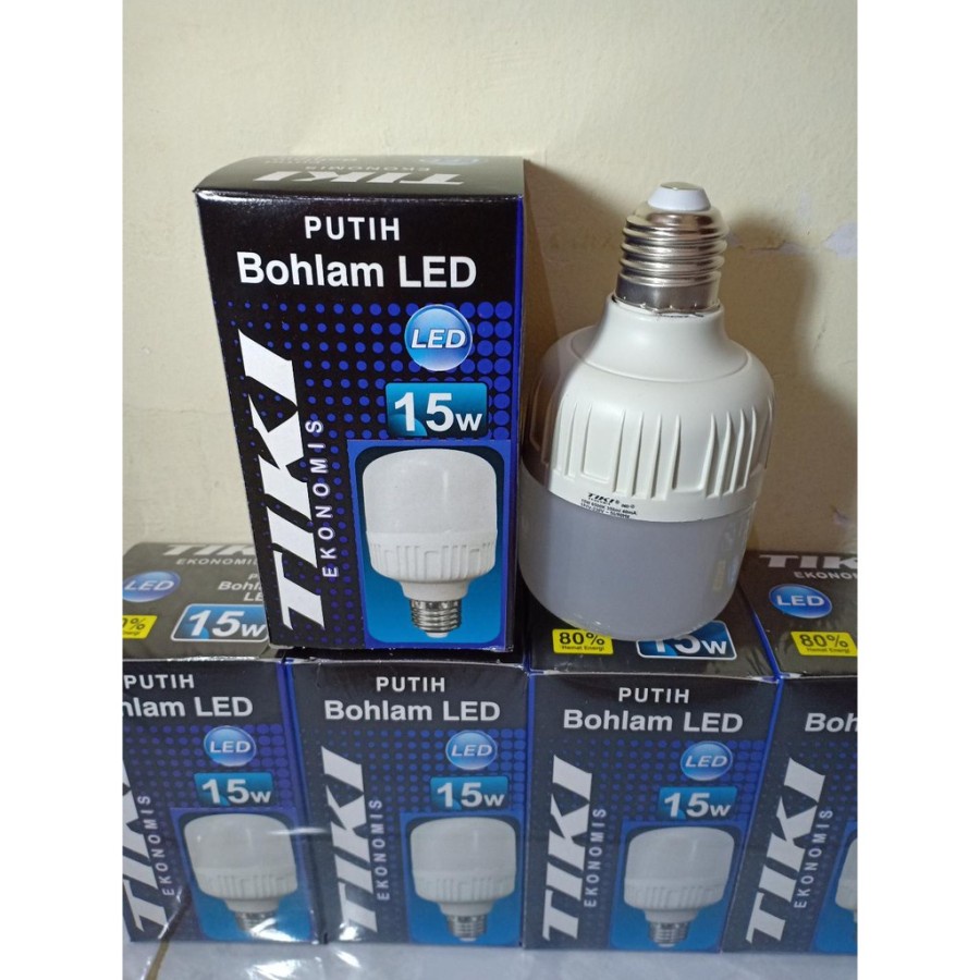 Jual Lampu Bohlam LED TIKI 15 Watt bulb | Shopee Indonesia