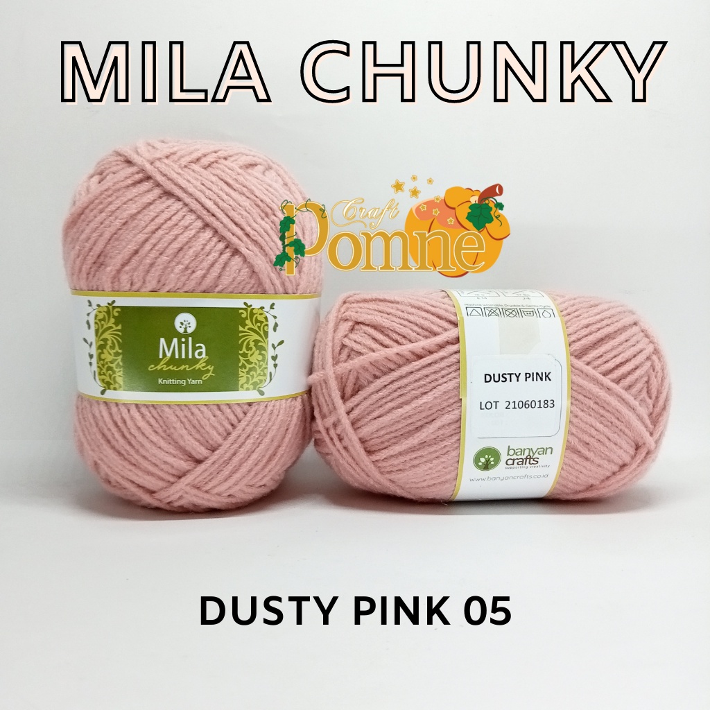 Jual Benang Rajut Mila Chunky Acrylic Braided Yarn Shopee Indonesia