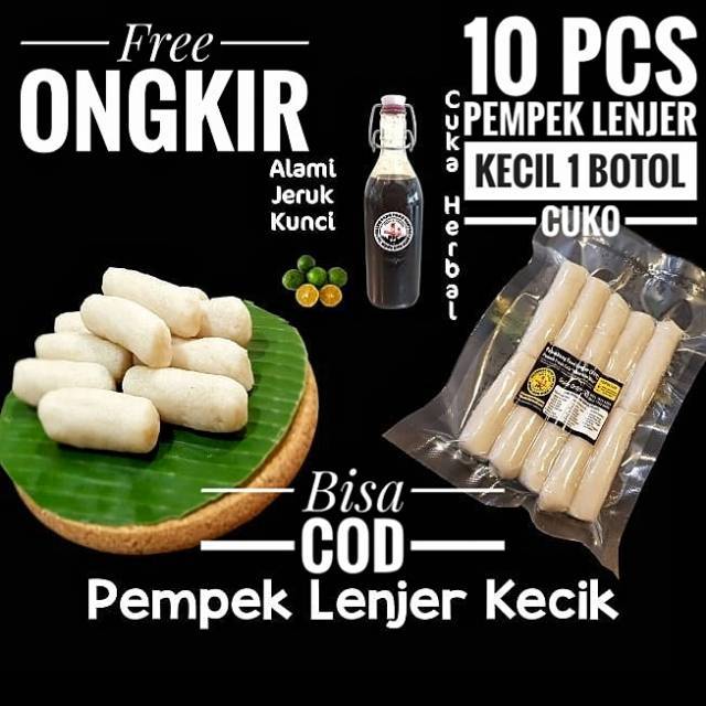 Jual Pempek Palembang Paket Lenjer isi 10 Empek Empek MPEKMPEK Mpek2 ...