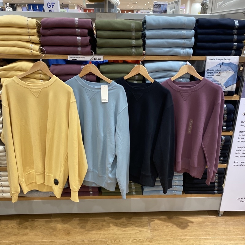 Harga on sale sweater uniqlo