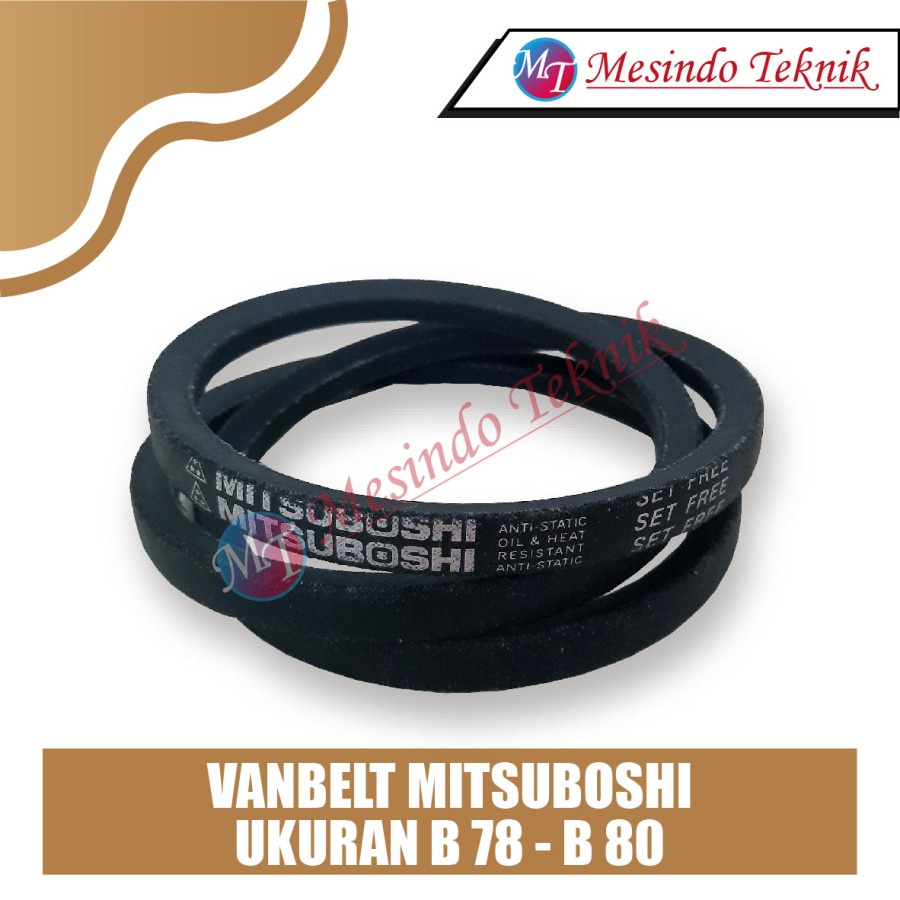 Jual VANBELT TRAKTOR QUICK B78 / B79 / B80 MITSUBOSHI Shopee Indonesia