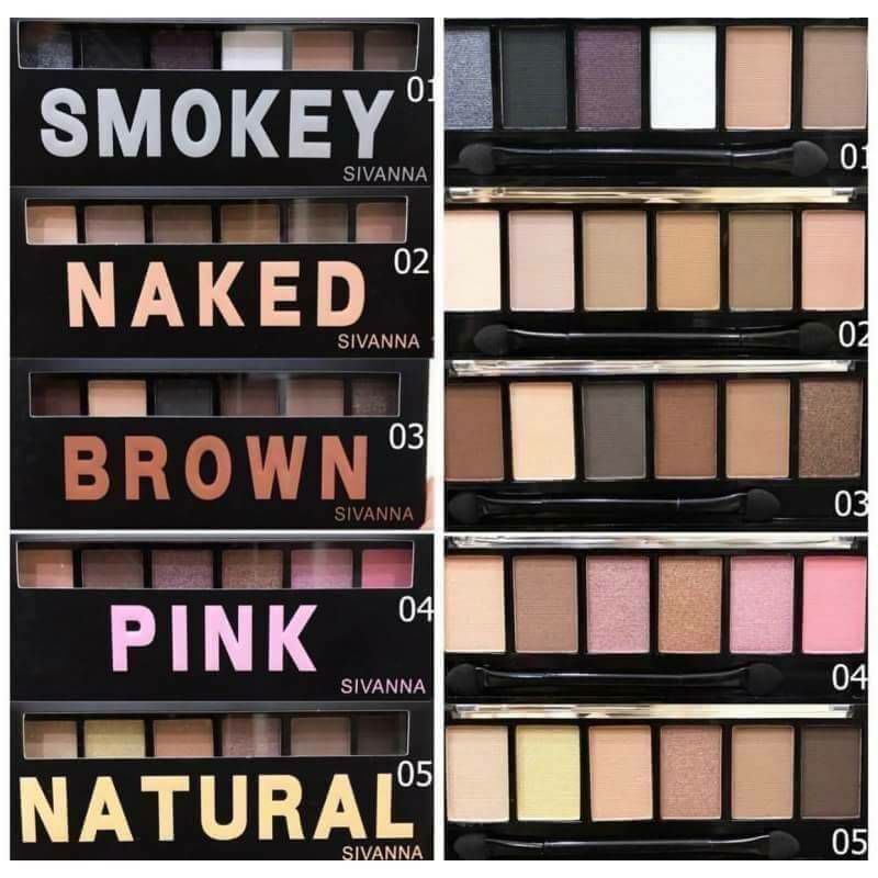 Jual SIVANNA COLORS EYESHADOWS | Shopee Indonesia