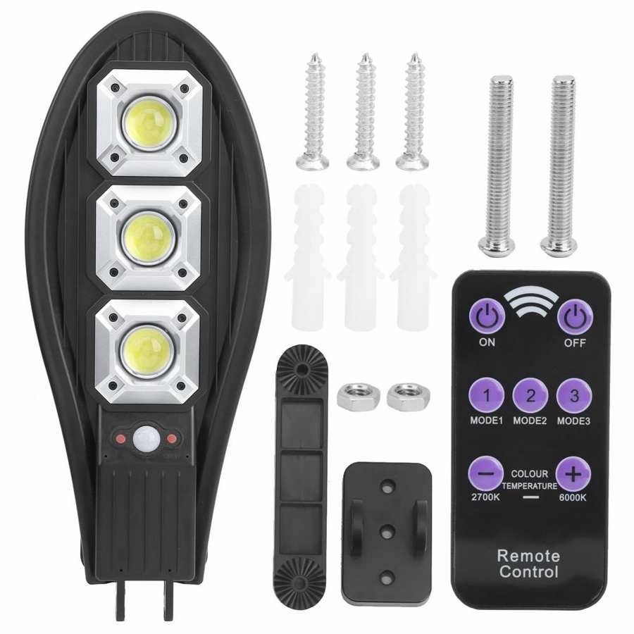 Jual Lampu Jalan PJU Solar Cell model Kobra / Cobra COB 30 Watt Shopee Indonesia