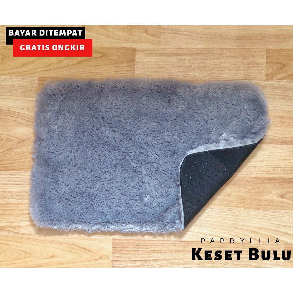 Jual Krucils Store - Keset Lantai / Keset Kamar Lembut Bulu Rasfur ...