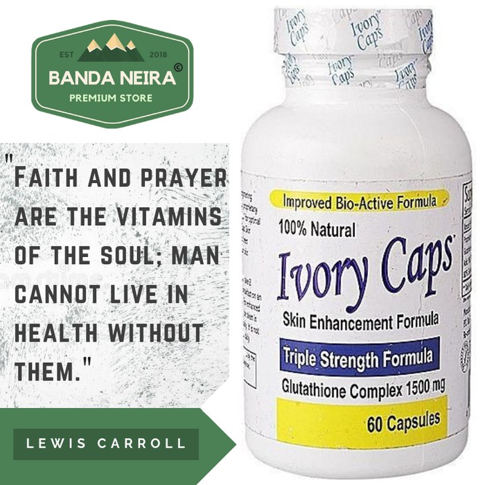 Jual Ivory Caps Skin Enhancement Formula 60 Kapsul 1500 Mg