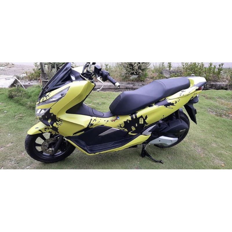 Jual Decals Honda PCX 150 Motif Kuning Grafis keren | Shopee Indonesia