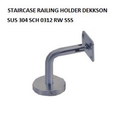 Jual STAIRCASE HAND RAILING HOLDER DEKKSON SUS 304 SCH 0312 RW SSS ...