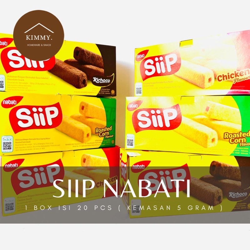 Jual NABATI SIIP STIK 1 BOX ISI 20 / NABATI SIIP KEJU / NABATI SIIP ...