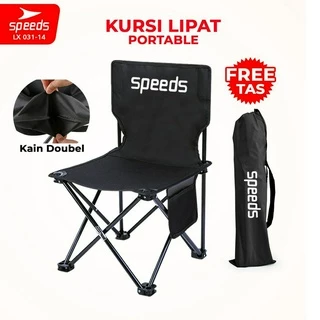 SPEEDS Kursi Lipat Outdoor Portable Kursi Camping Folding Chair Gunung Kemah Mudah LX 031-14