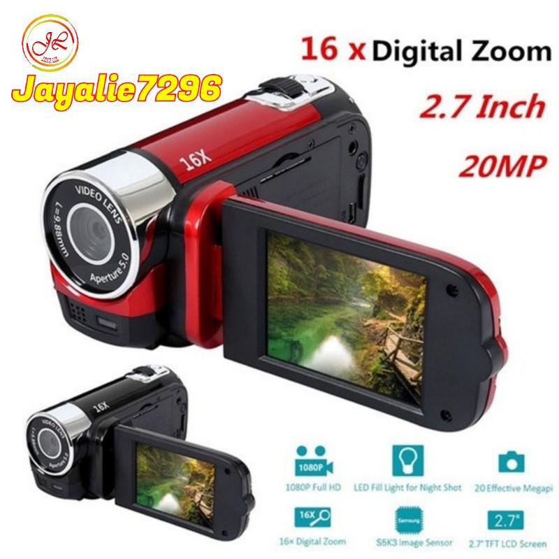 Jual HD 1080P Digital DV 16M 16X Digital Zoom Video Camcorder Camera