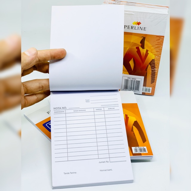 Jual (pcs) Nota Kontan Paperline KECIL NCR 1 ply 50 Lembar | Shopee ...
