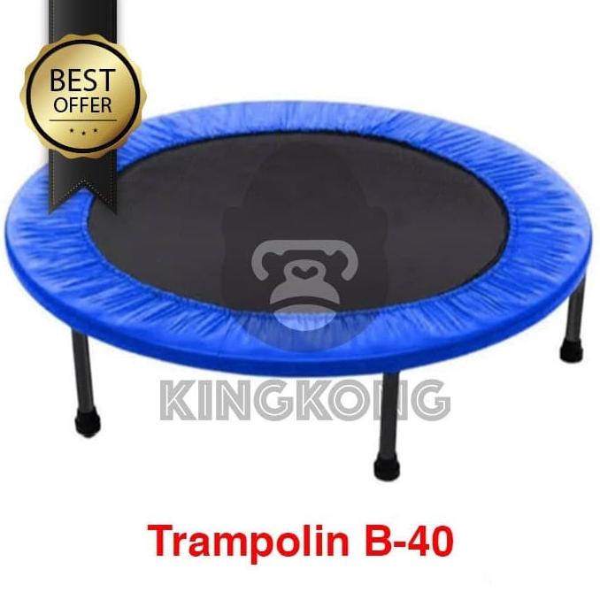 Jual Trampoline Trampolin Alat Lompat Anak Besar 40" Inch Shopee