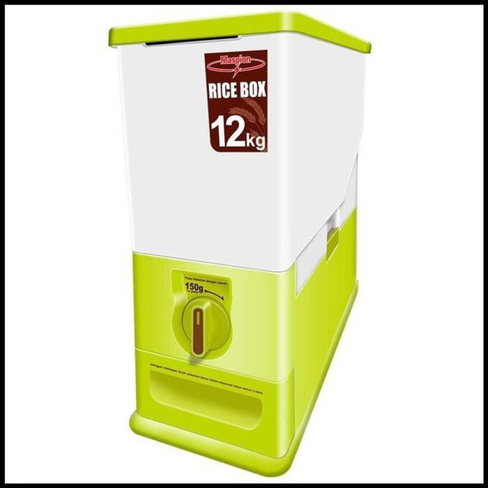 Jual Maspion MRD-12 Rice Box Tempat Penyimpan Beras 12 kg | Shopee ...