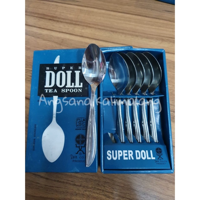 Jual Super Doll Sendok Teh / Tea Spoon Stainless Steel (harga 1 dus isi ...