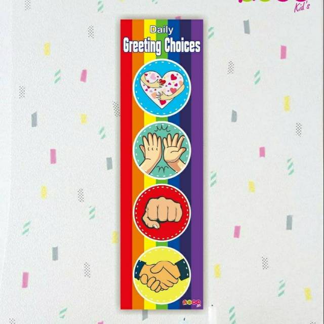 Jual Daily Greeting Choices, Poster Spanduk Plexy Selamat Datang Anak ...