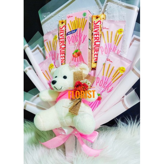 Jual BUKET COKELAT / GIFT WISUDA / BUKET BUNGA / SILVERQUEEN / BUKET